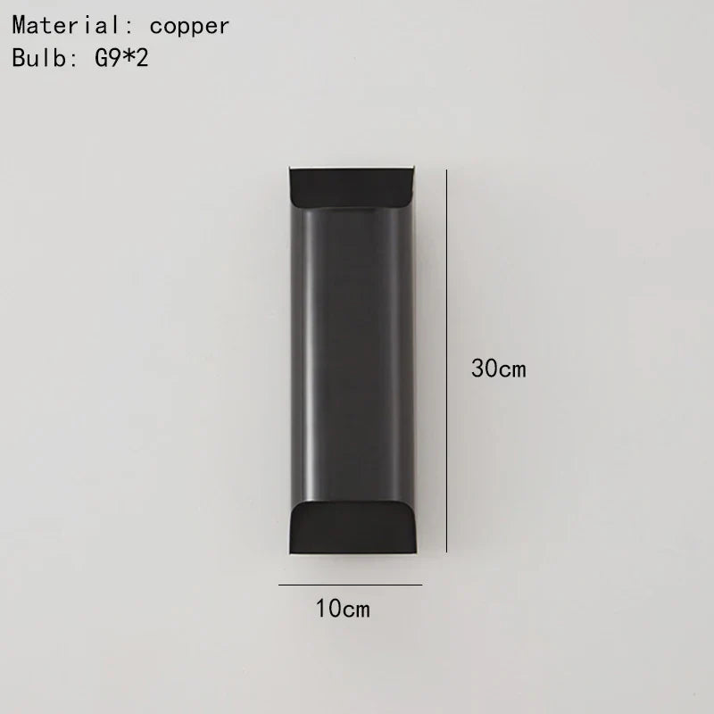 Yrsa Modern Brass Wall Lamp