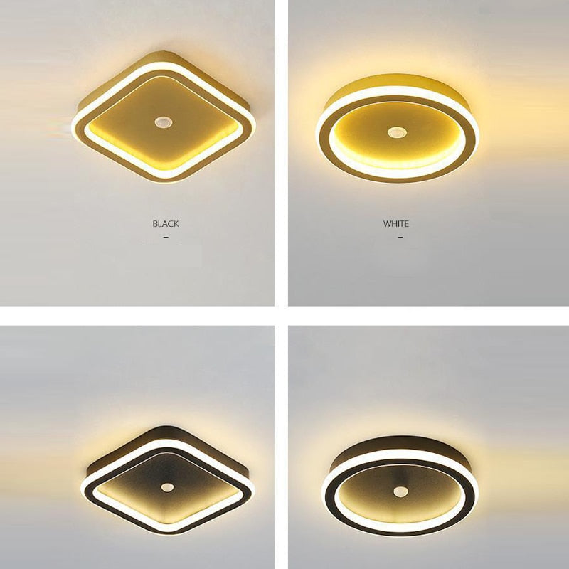 Human PIR Motion Sensor LED Ceiling Lamp
