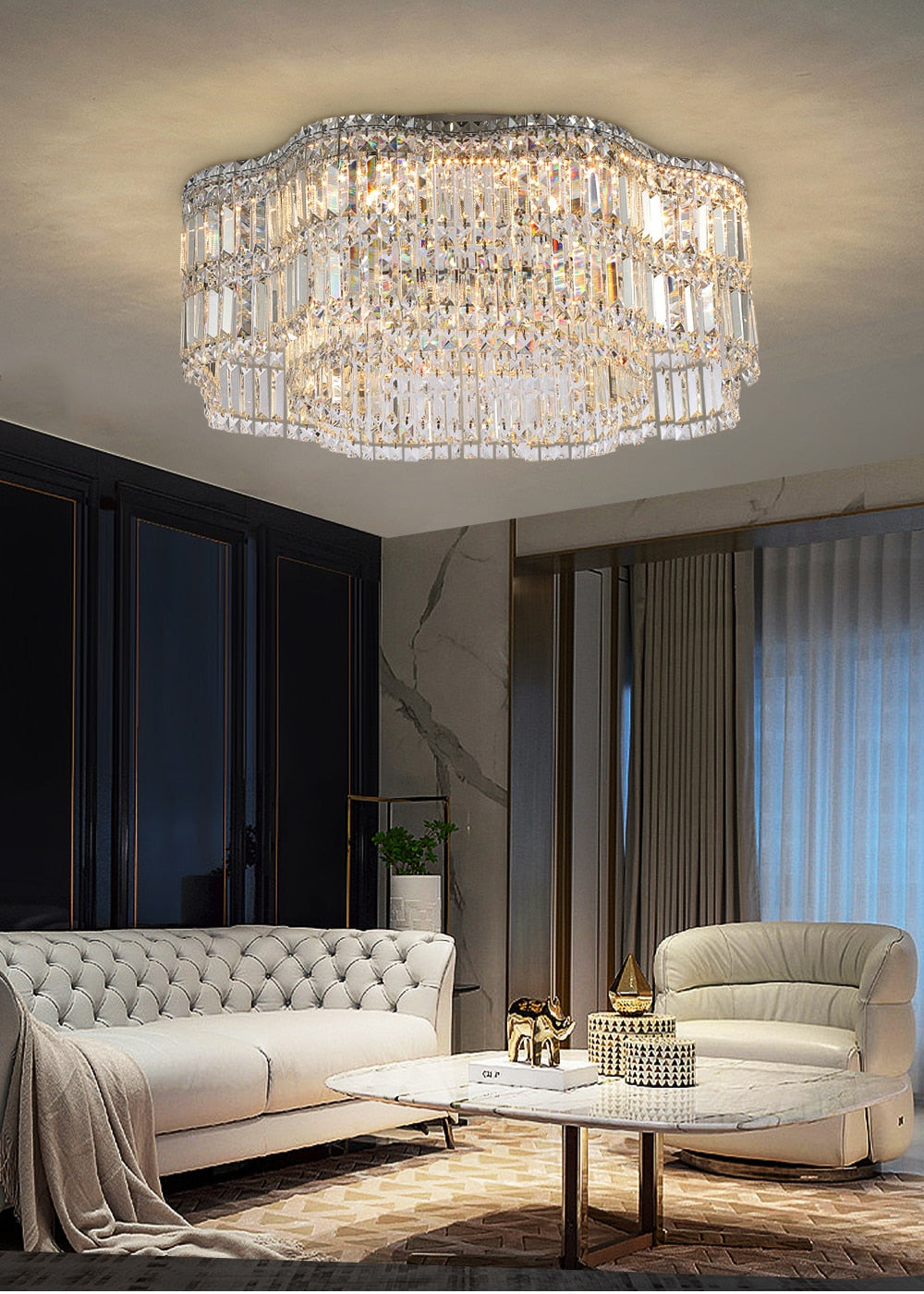 Ylk Torrin Crystal Chandelier