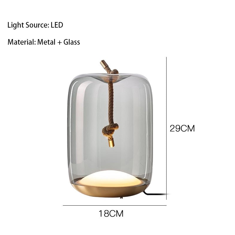 Mak 7-Style Glass Mushroom Lamp