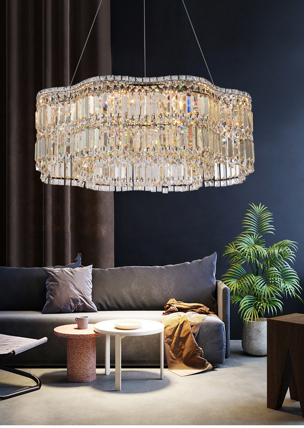 Ylk Torrin Crystal Chandelier
