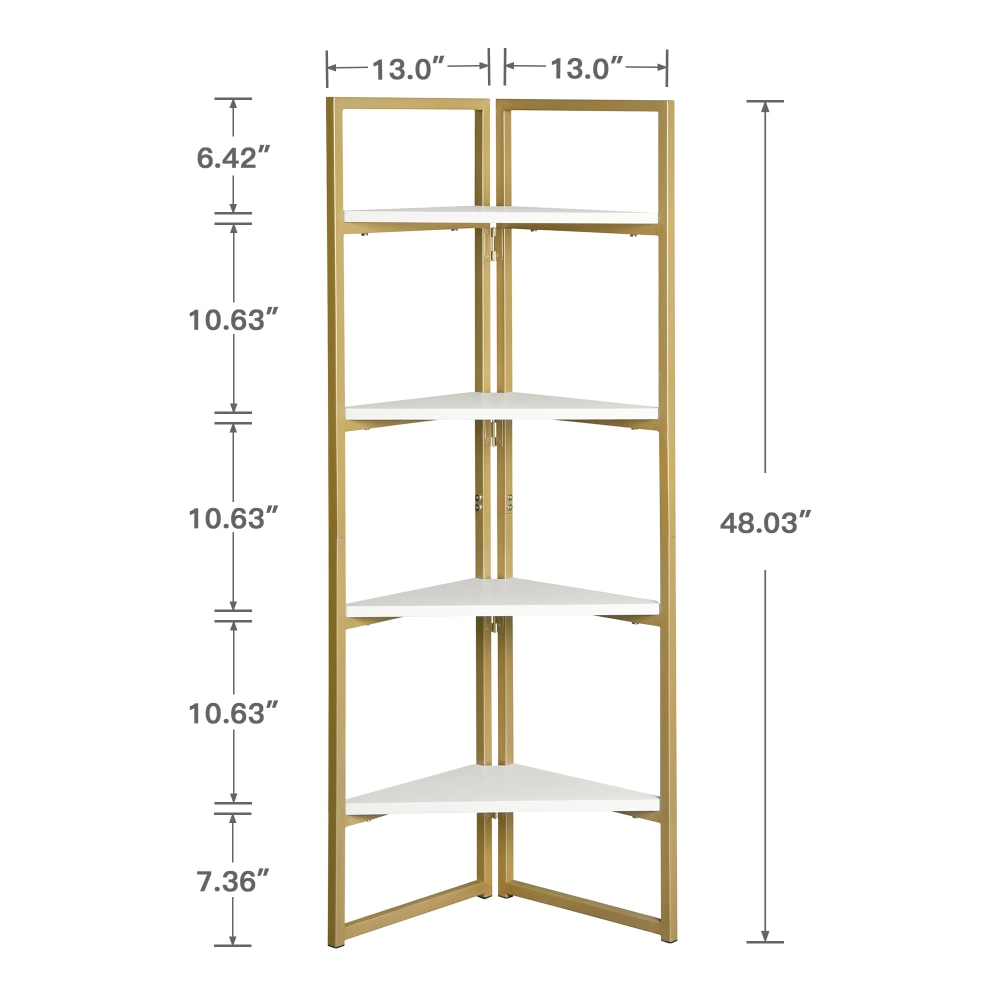 Njord Corner Shelves Shower Shelf