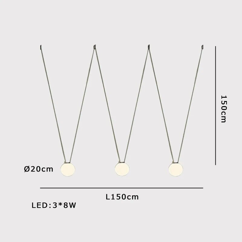 Privet Minimalist Luxury Suspension Light