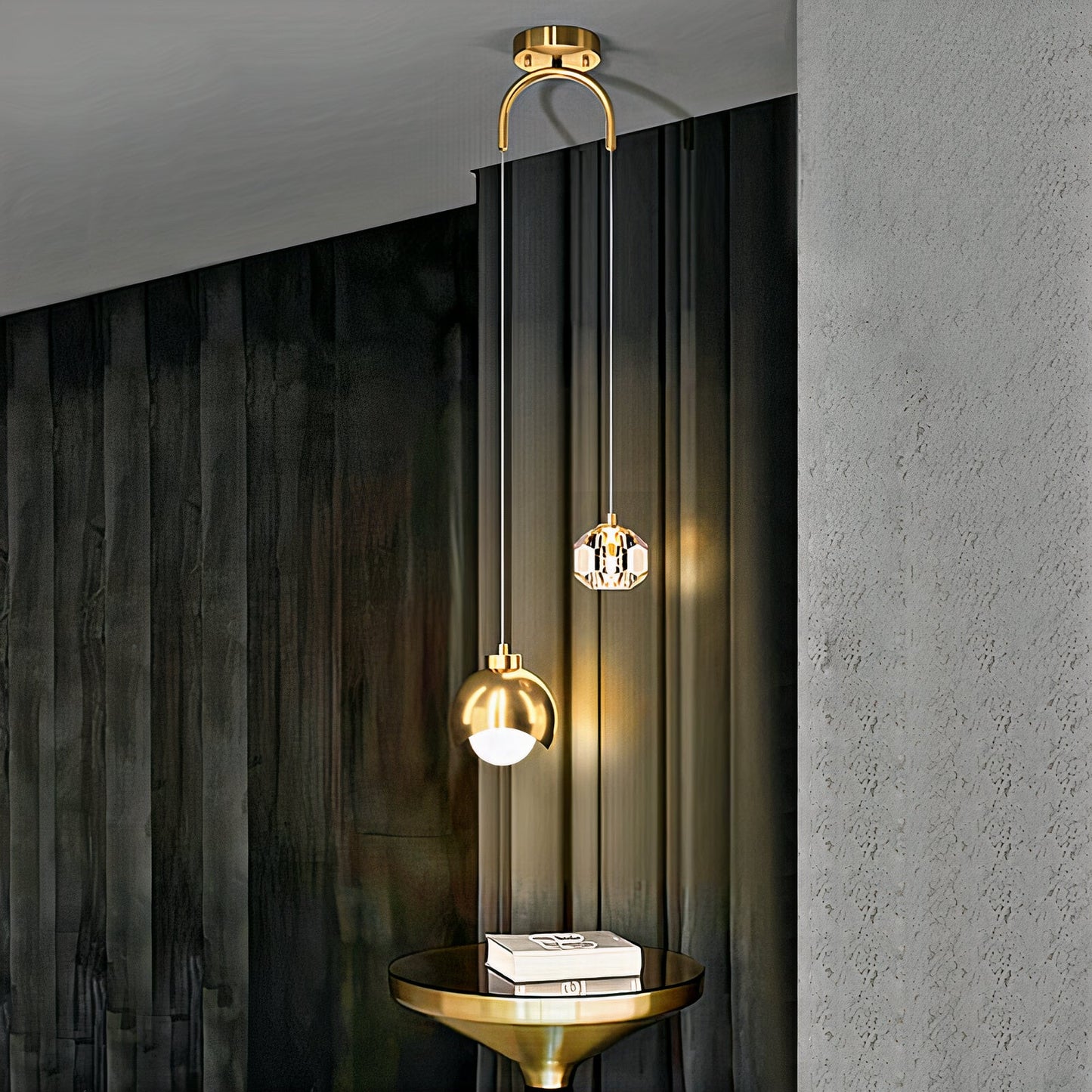 Ylk Nordic Gold Pendant Lamp