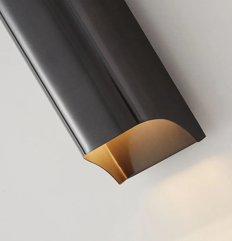 Yrsa Modern Brass Wall Lamp