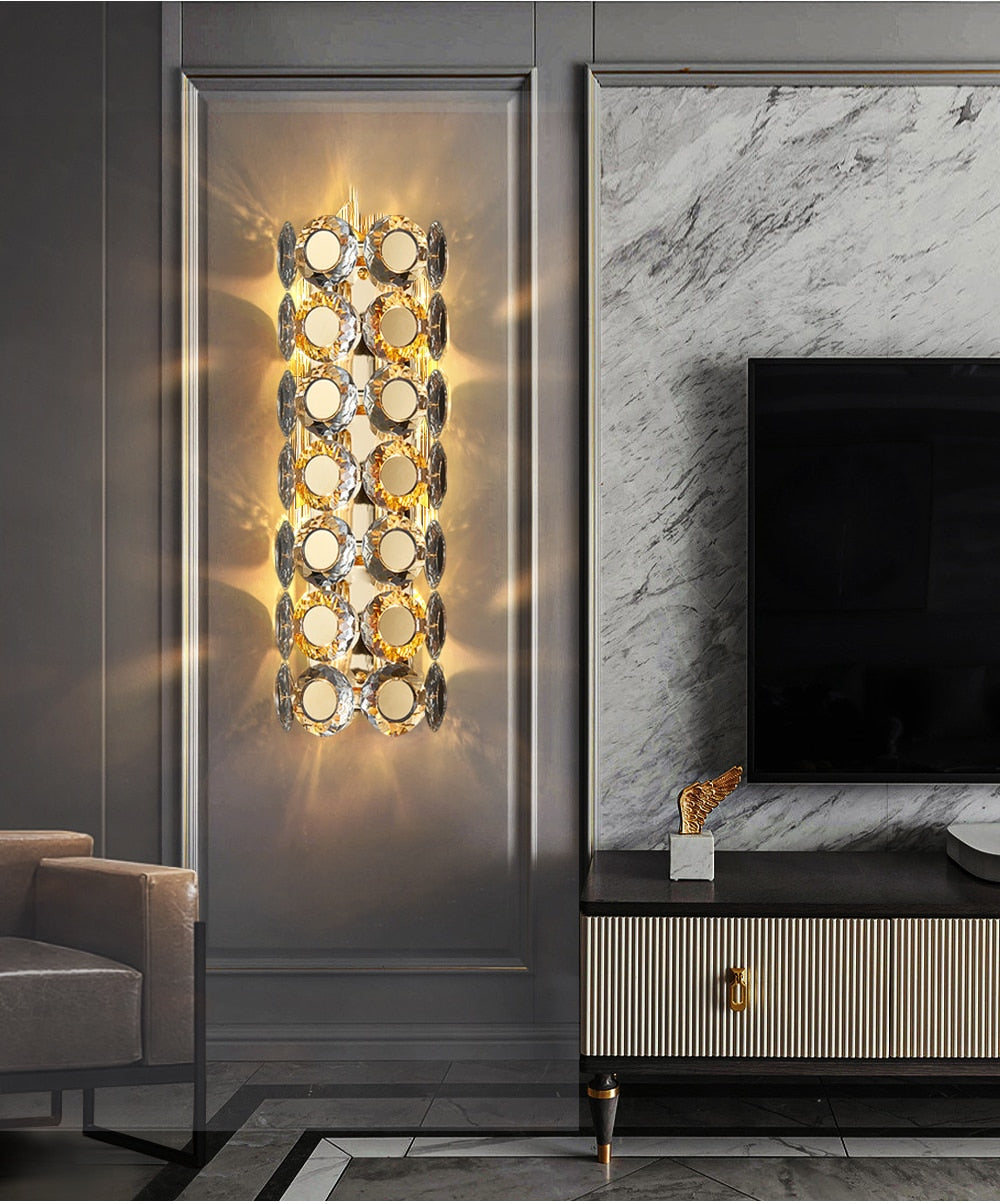 Ylk Adriel Modern Gold Sconce