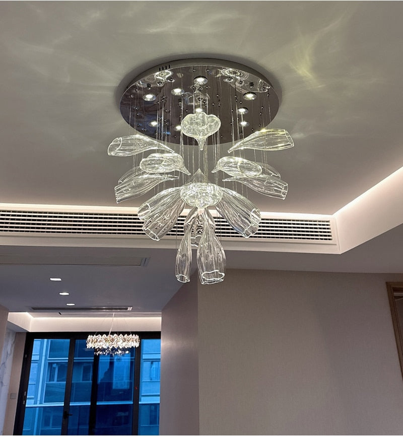 Ylk Luxury Crystal Chandelier Lamp