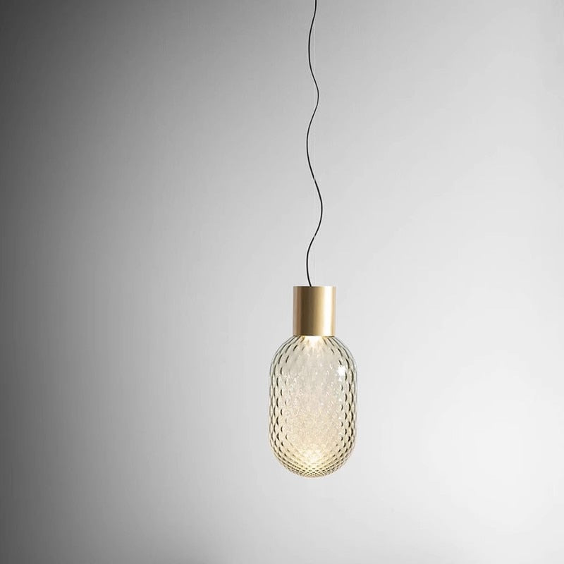 Wad Nordic LED Glass Pendant Lamp
