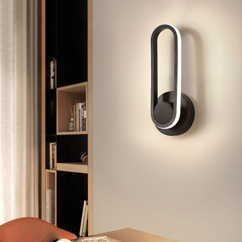 AiS LED Adjustable Nordic Wall Lamp Rotation Angle 330° 12W