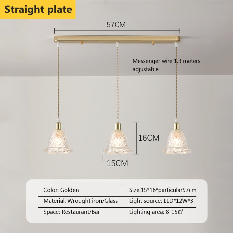 Wad Nordic Glass Pendant Light