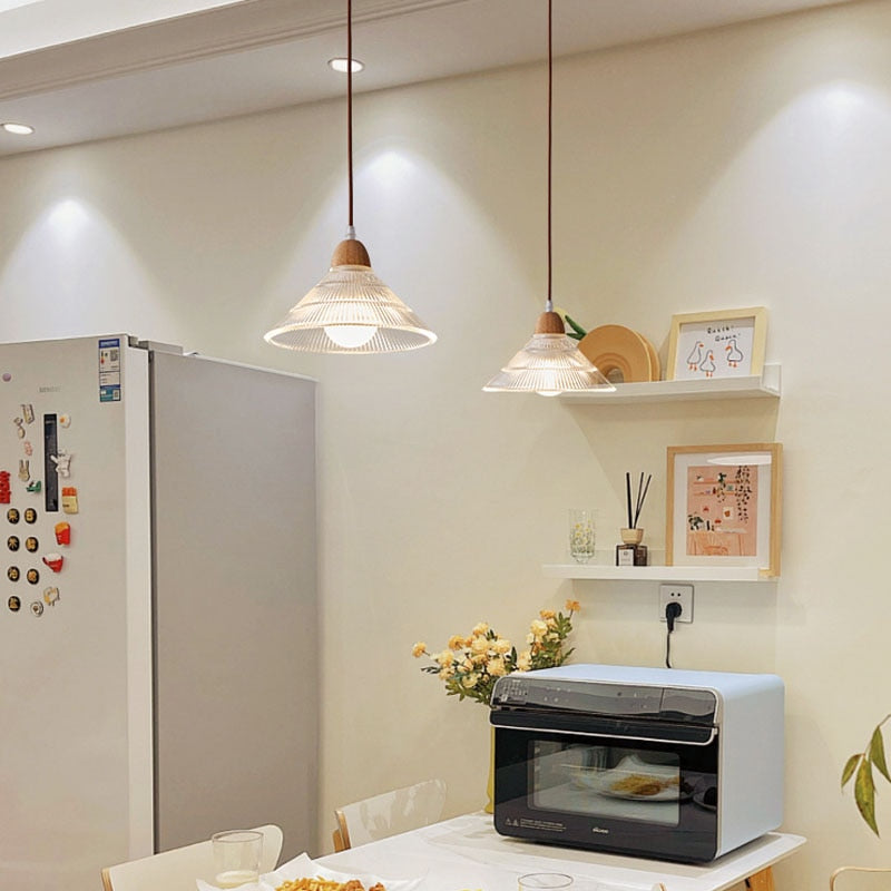 Wad Nordic Glass Pendant Lamp