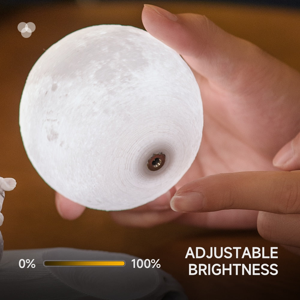 PQ LED Moon Astronaut Night Lights