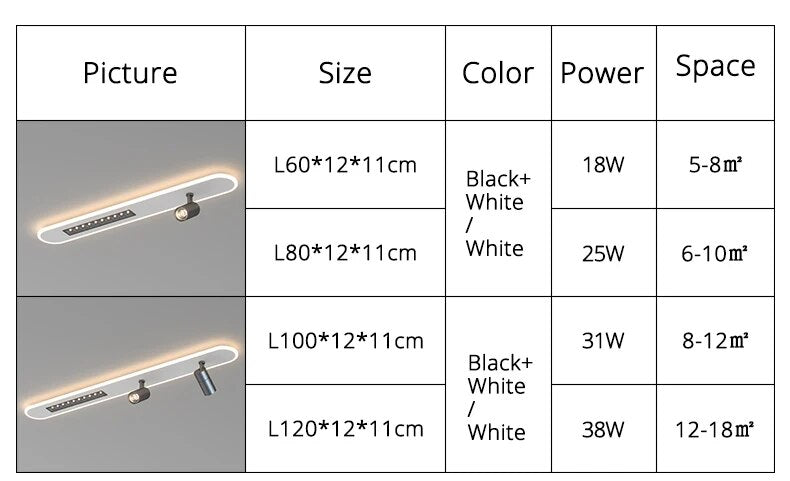 Qiyi Lange LED Ceiling Chandelier