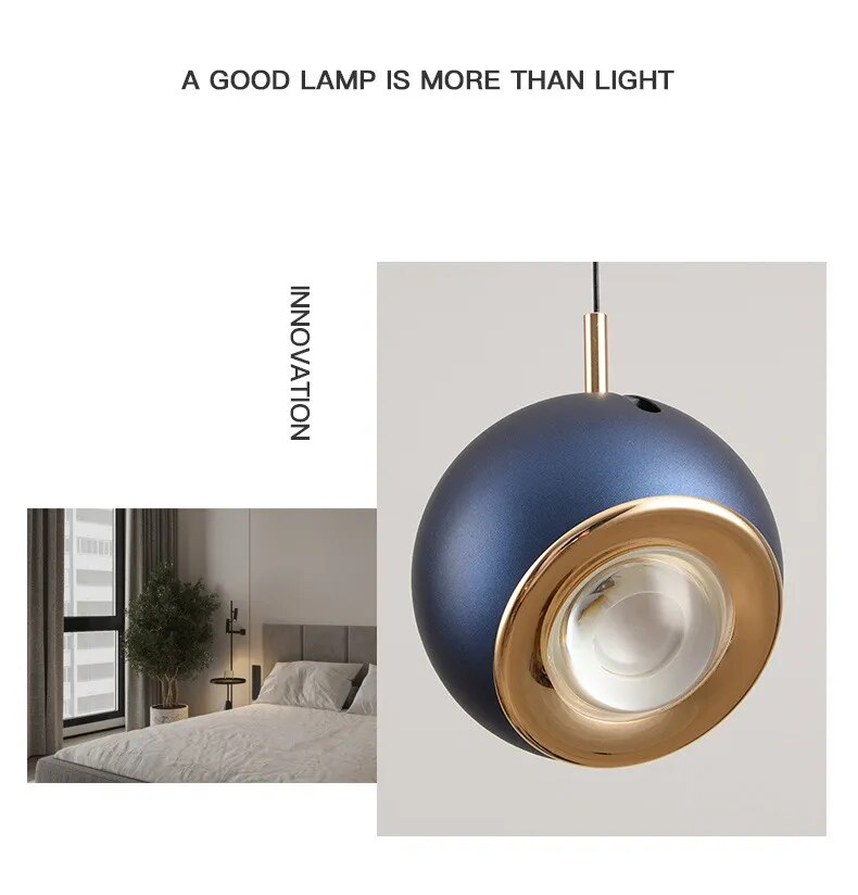 Tirila Modern Adjustable Angle Led Pendant Light