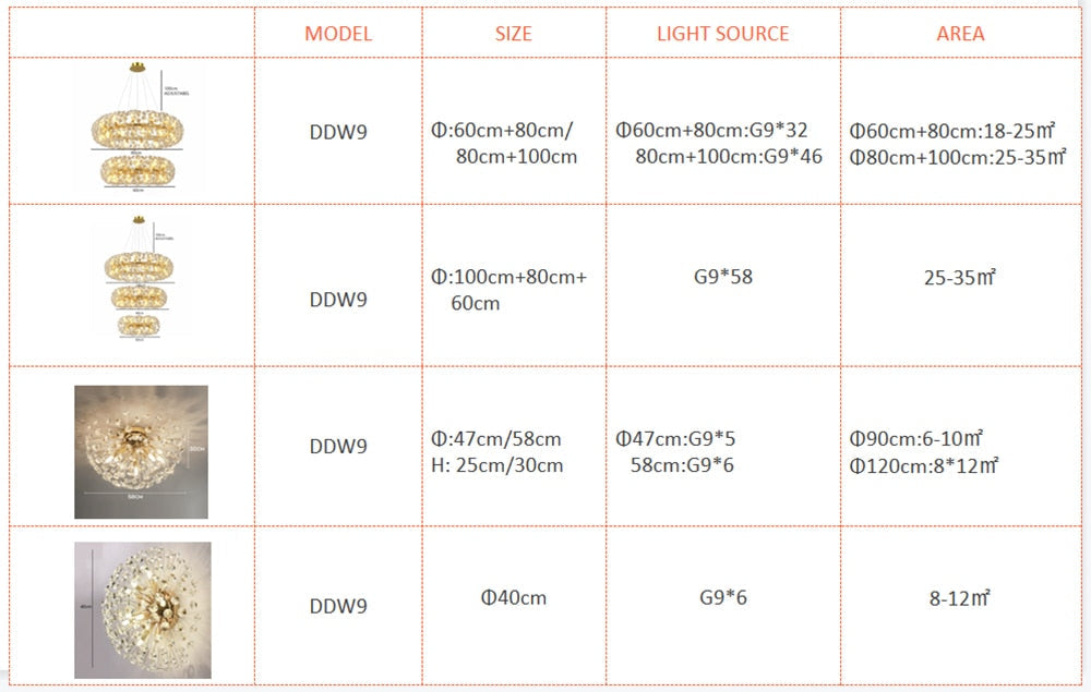 OLGA Artistical Firework Wall/Pendant/Ceiling/Table/Floor Lights