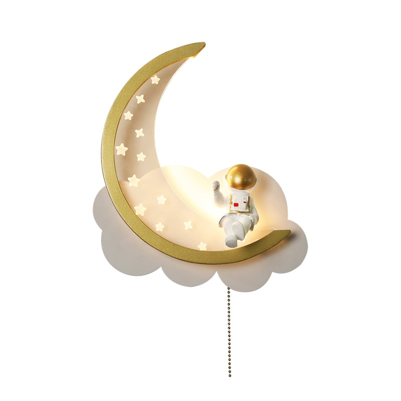 Eerik - Moon Nursery Light Fixture Childrens Lighting