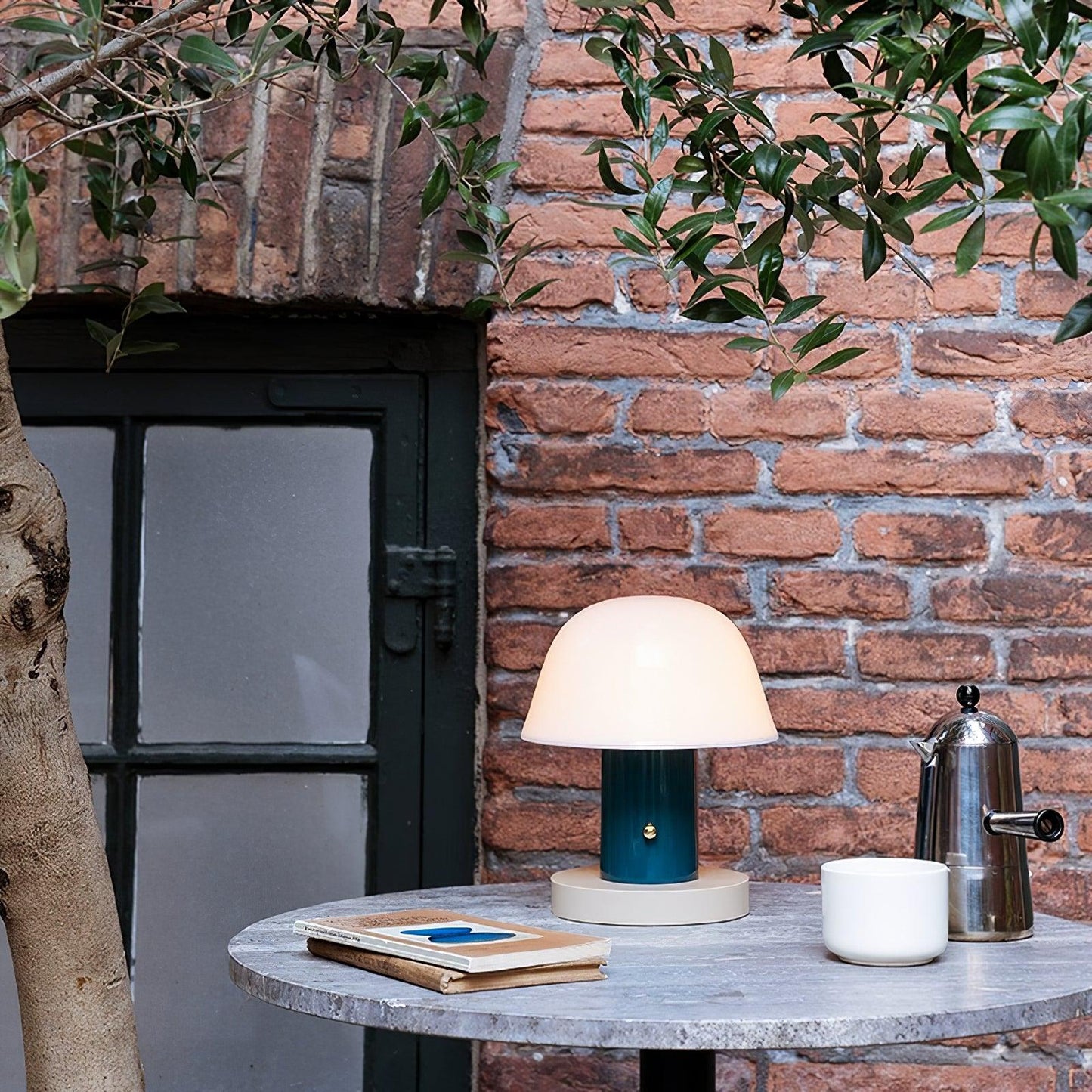 Mushroom Bliss Cordless Table Lamp