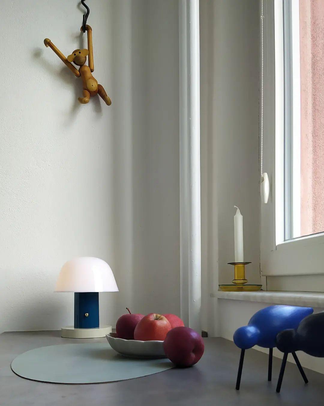 Mushroom Bliss Cordless Table Lamp