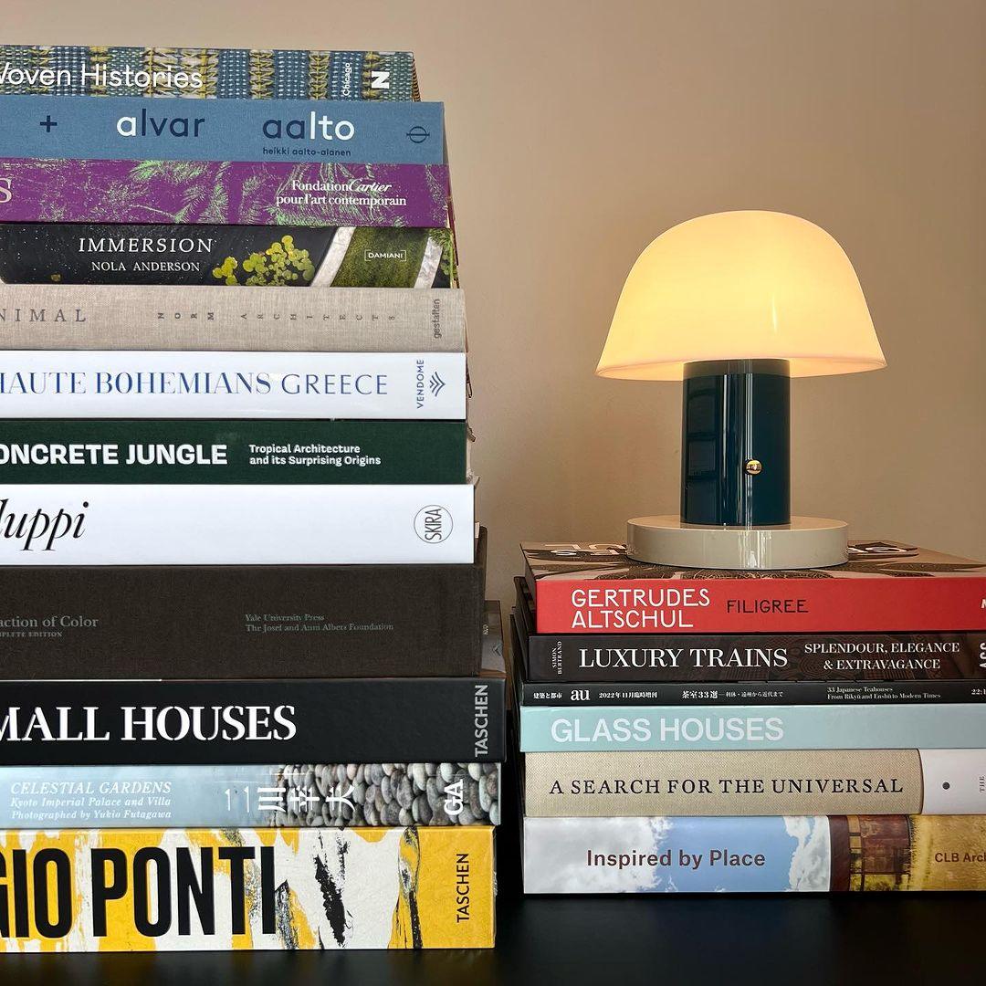 Mushroom Bliss Cordless Table Lamp