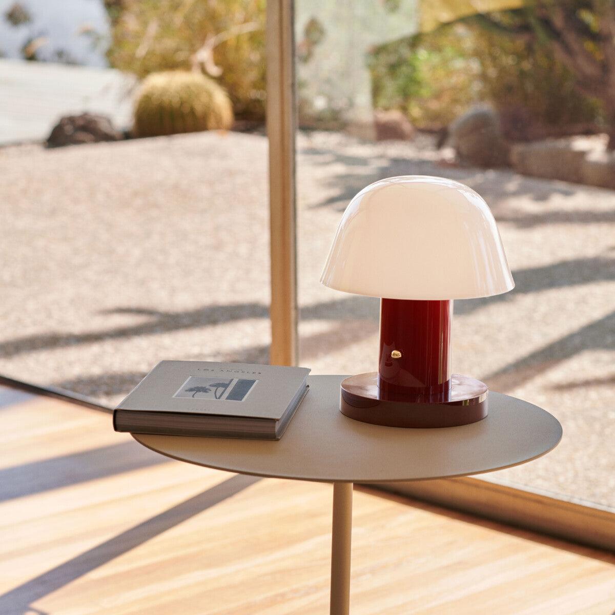 Mushroom Bliss Cordless Table Lamp