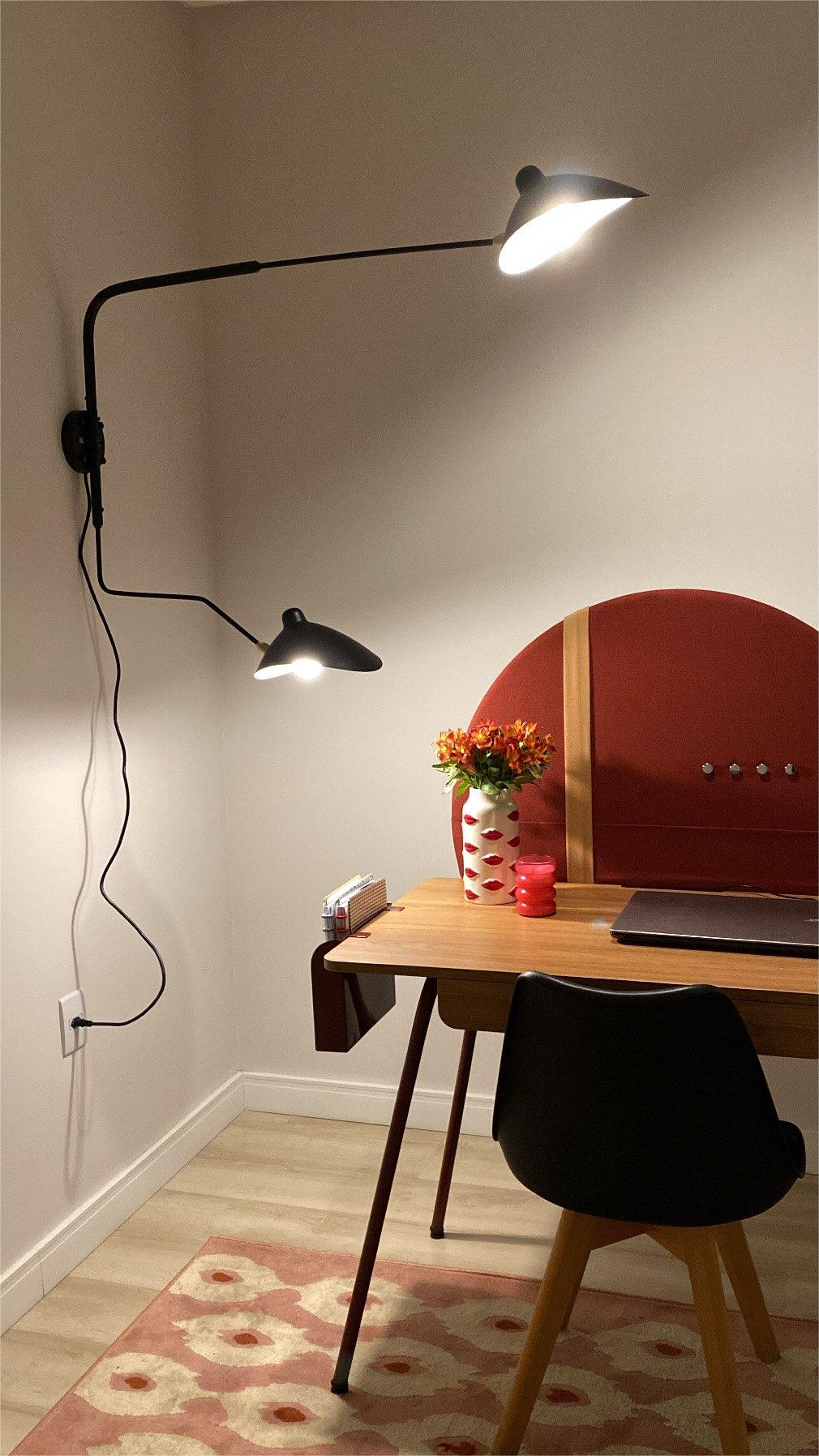 Serge Mouille Plug In Wall Lamp