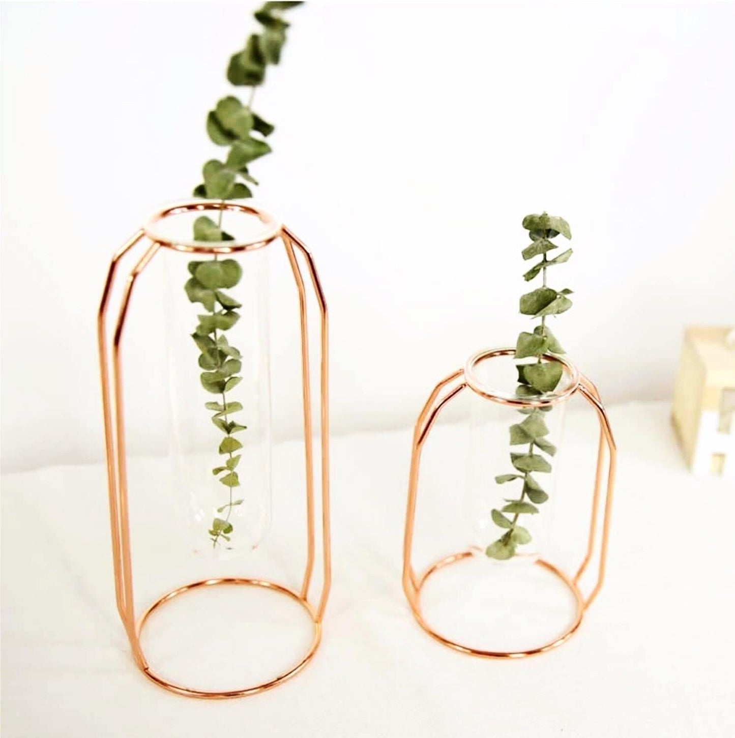 Glass & Iron Vase - Nordic Side - 