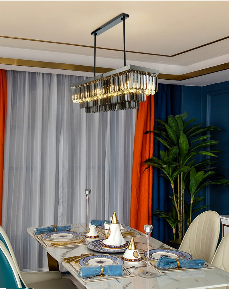 Ylk Willow Modern Crystal Chandelier