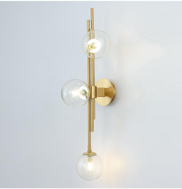 OUD Shadowcaster Green White Glass Ball Wall Lamps