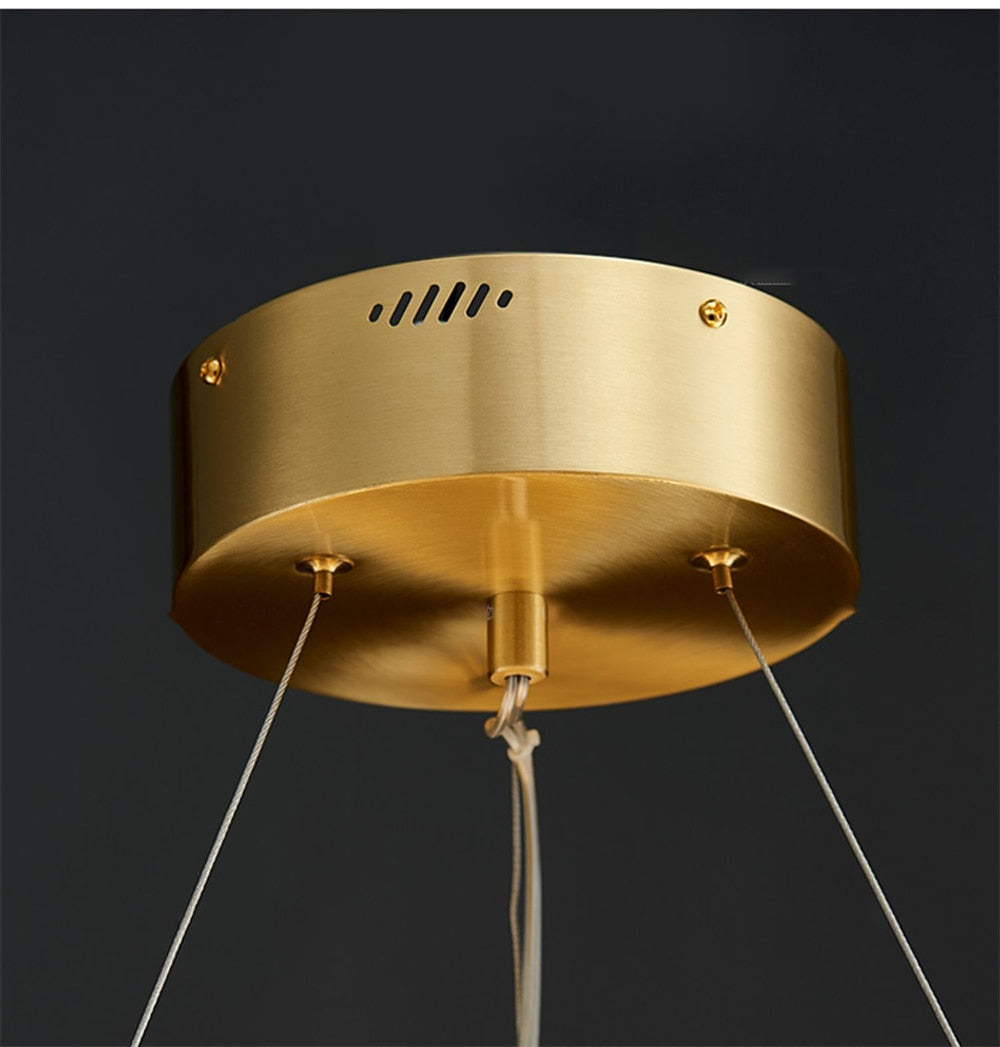 Olga Rounded Crystal Chandelier