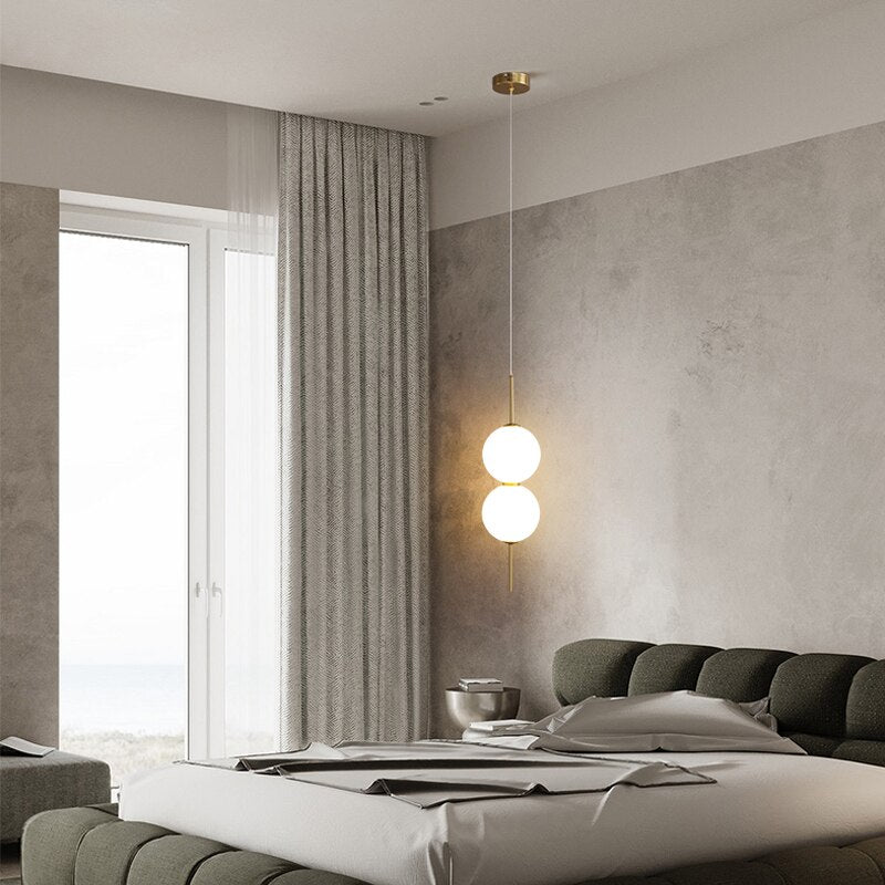 Adiella Pendant Lights Grape luster Glass Ball