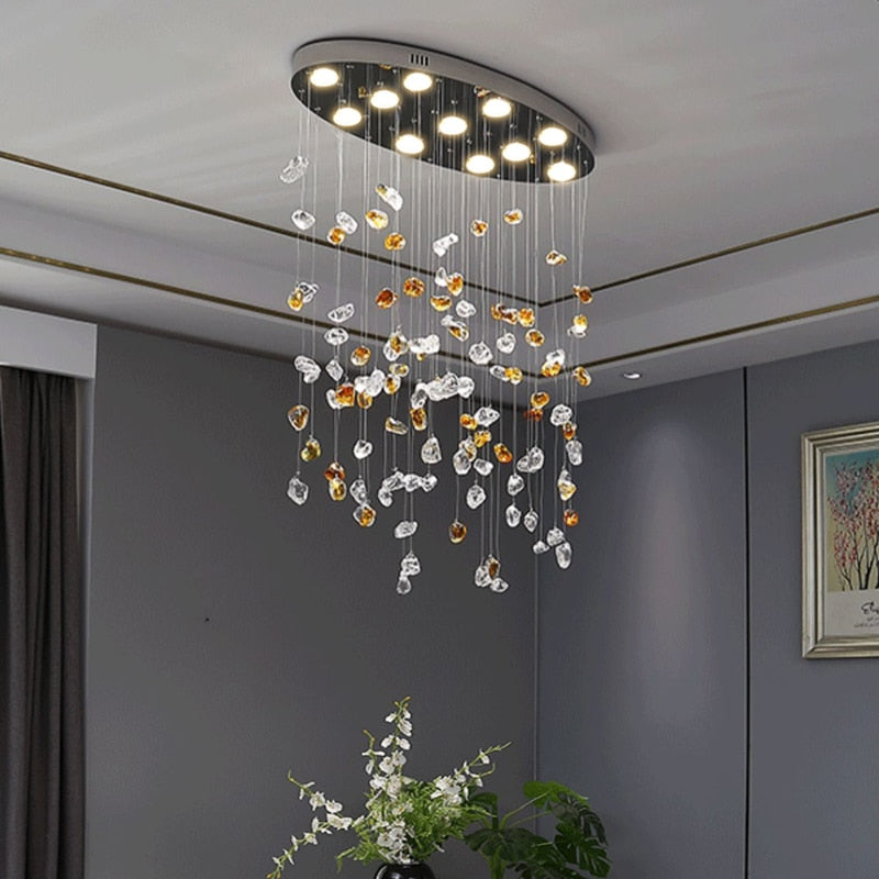 Ylk Tatiana Colorful Crystal Chandelier