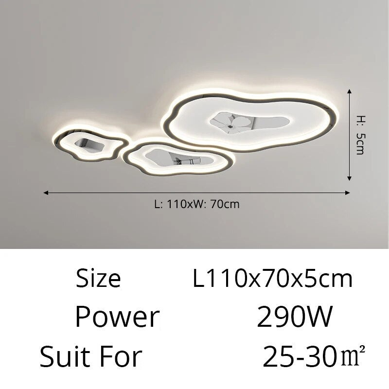 Qiyi Porpork Modern LED Ceiling Lamp