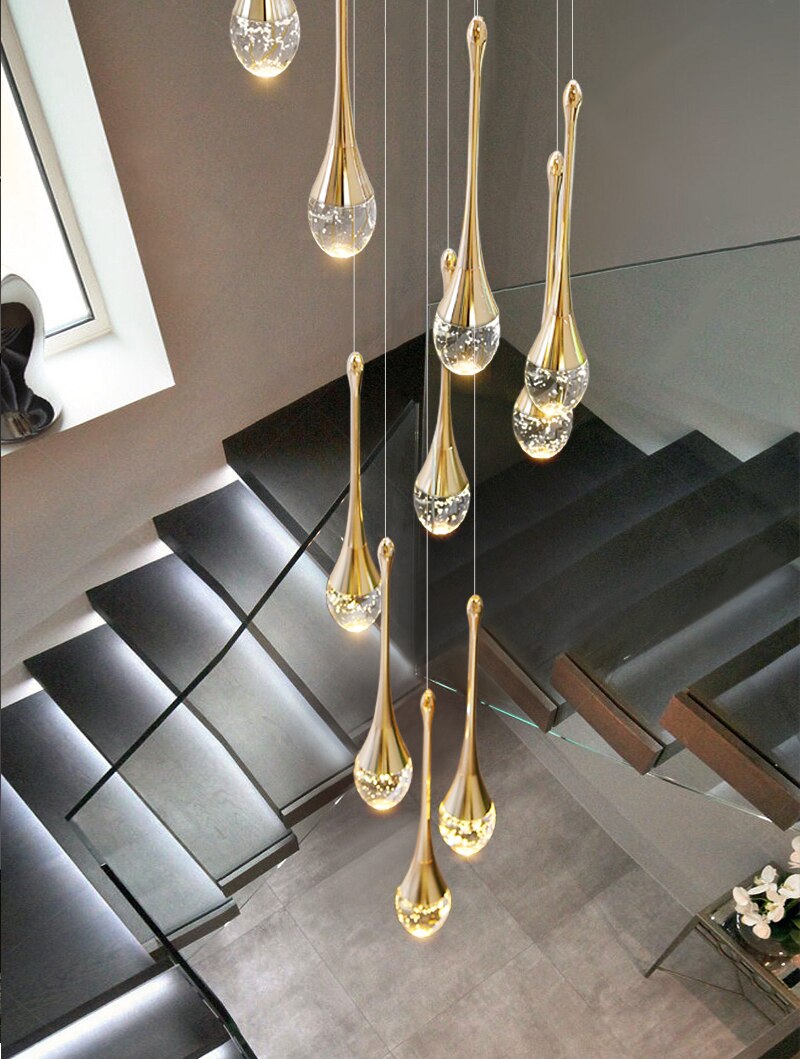 Ylk Water-Drop LED Chandelier