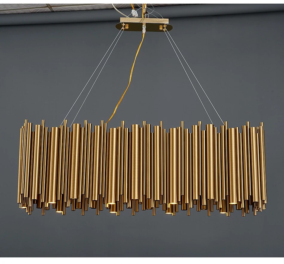 Ylk Chabe Gold LED Chandelier