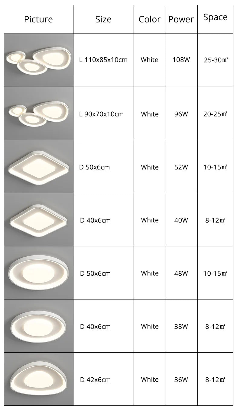 Qiyi Sorie Nordic LED Chandelier