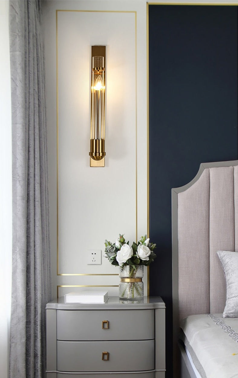 Win Modern Luxury Golden Wall Lamp