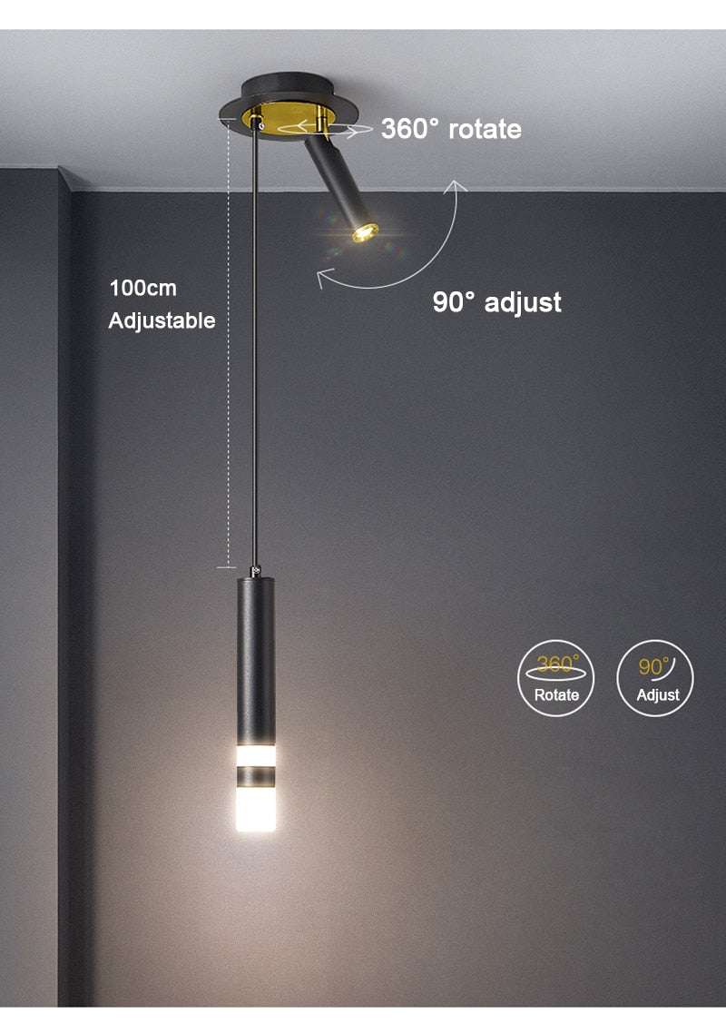 BAN Nordic LED Wall/Pendant lamp spotlight indoor lighting home decor