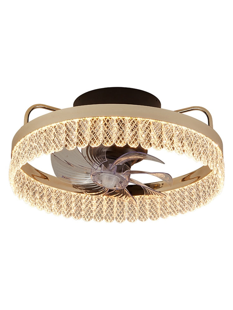 Privet 2023 Crystal Ceiling Fan