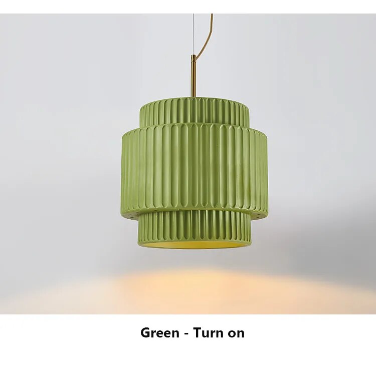 Wabi-Sabi Designer Resin Chandelier