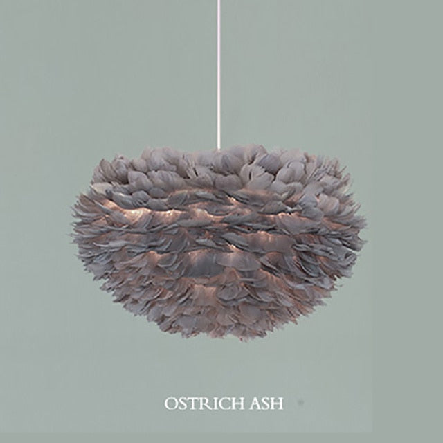 IIS Silki Feather Pendant Light Hanging Ceiling Light