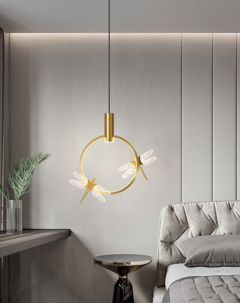 Lyf Dragonfly Pendant Light