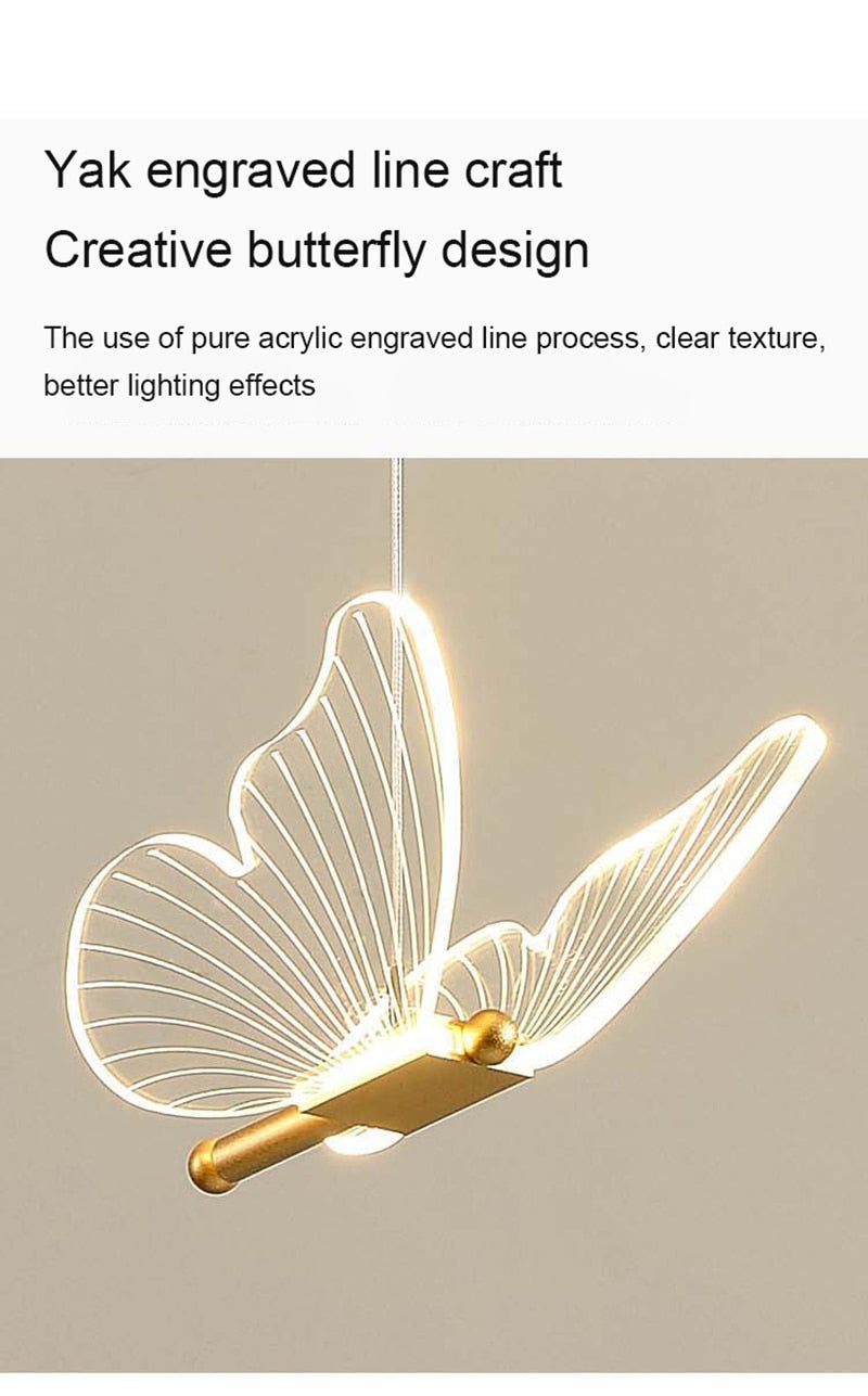 LYF Butterfly Nordic LED Table Lamps