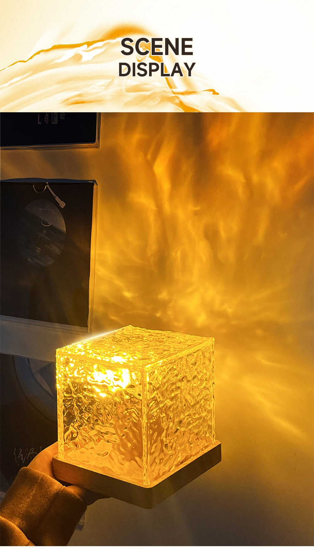 Pq Water Ripple Projector Light