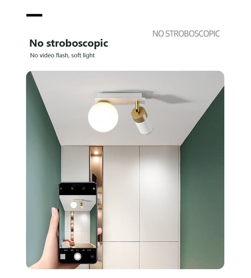 Wad Nordic Modern Glass Ball Lamp