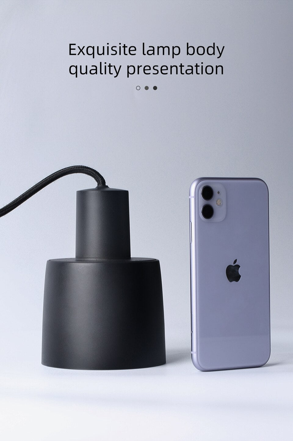 AiS Dimmable Pendant Light 9W CRI97 Adjustable Length Minimalist Style