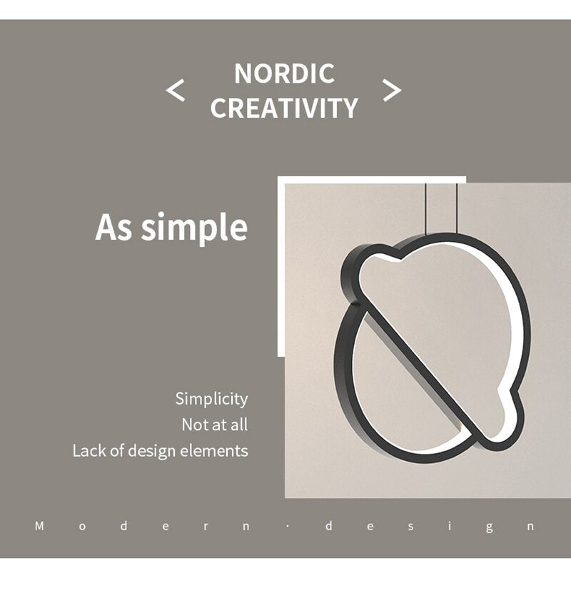 LYF 3-Style Elaina Nordic LED Pendant Lights