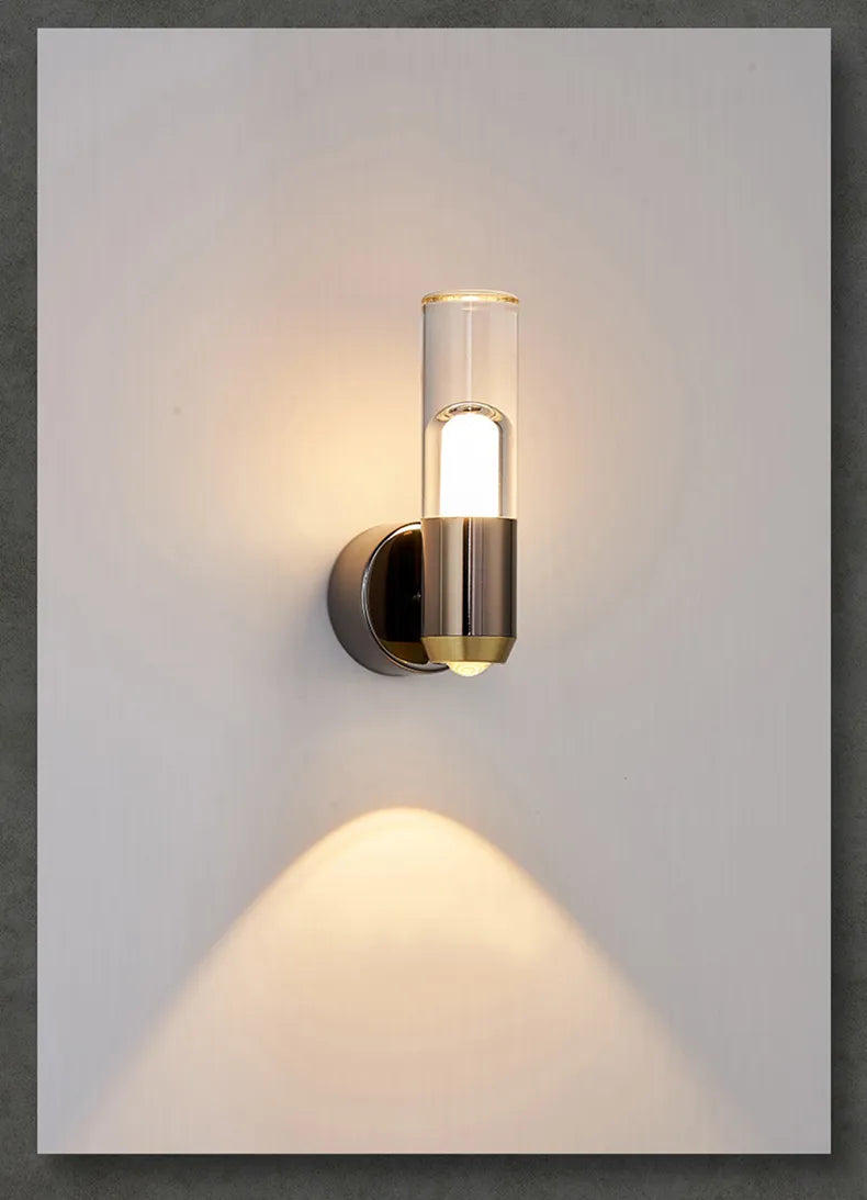 Nordic designer living room background wall decorative light