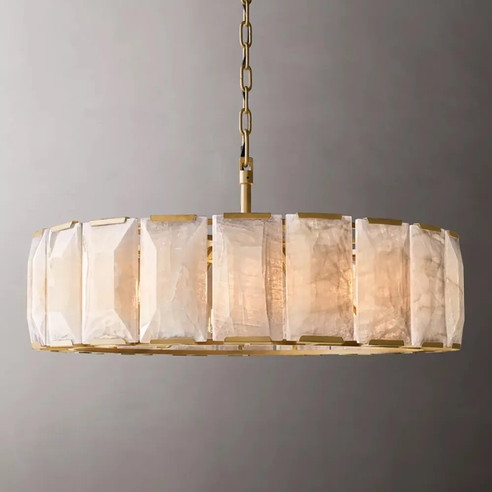 Retro American LED Chandelier Lamp