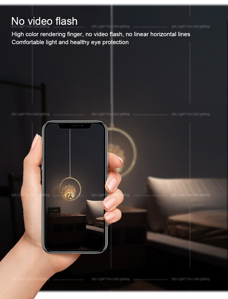 Lyf Peacock Lustre Pendant Light