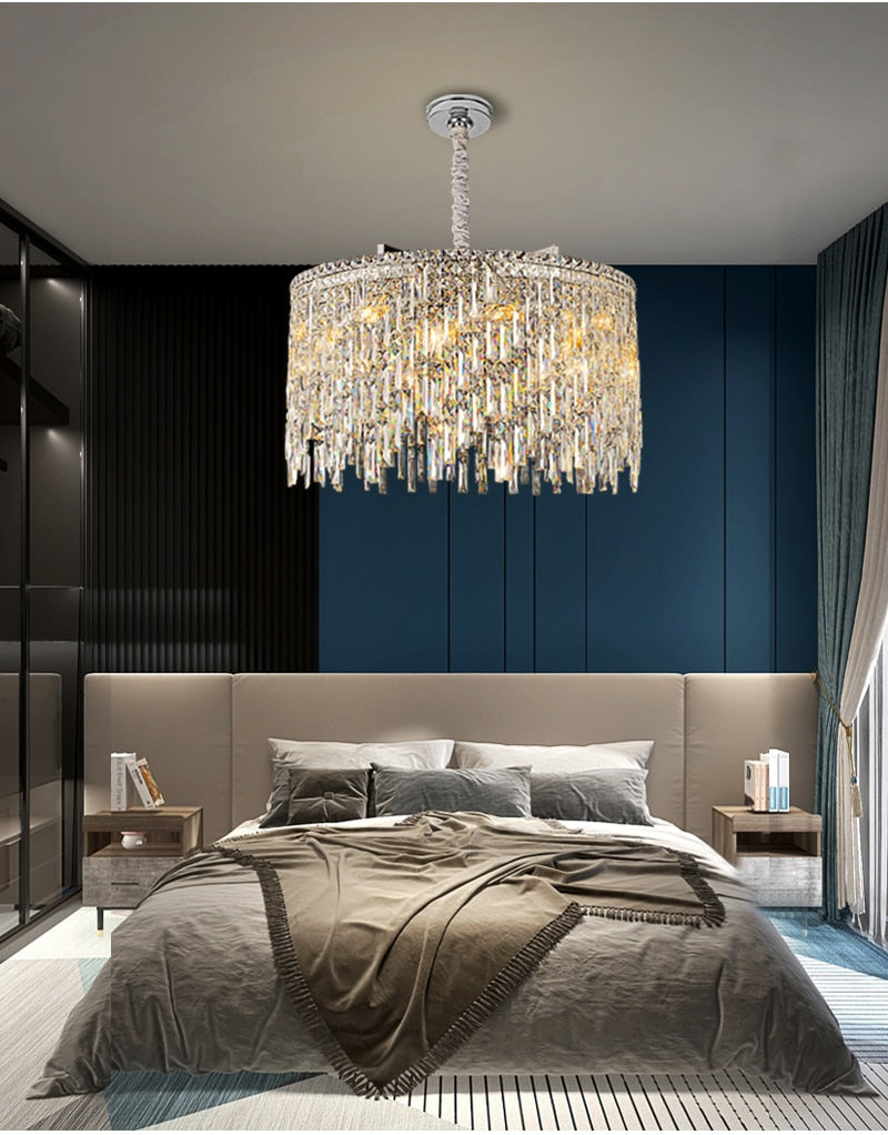 Ylk Xanthe Modern Crystal Chandelier
